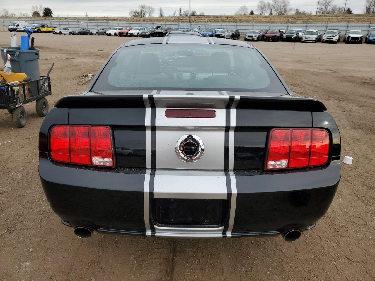 2009 Ford Mustang Gt Black vin: 1ZVHT82H695125562