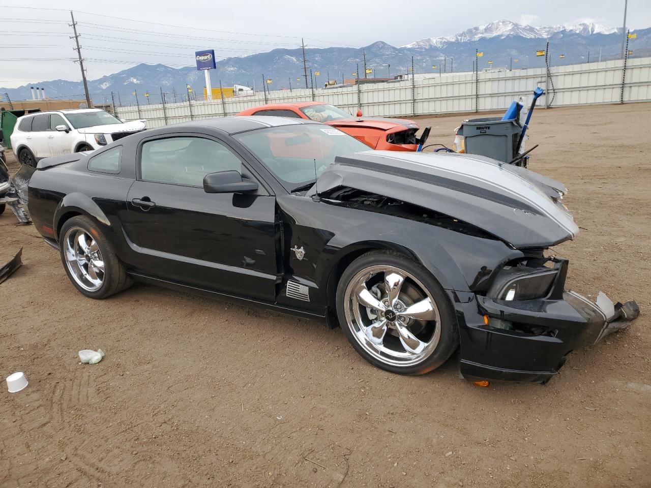 2009 Ford Mustang Gt Black vin: 1ZVHT82H695125562