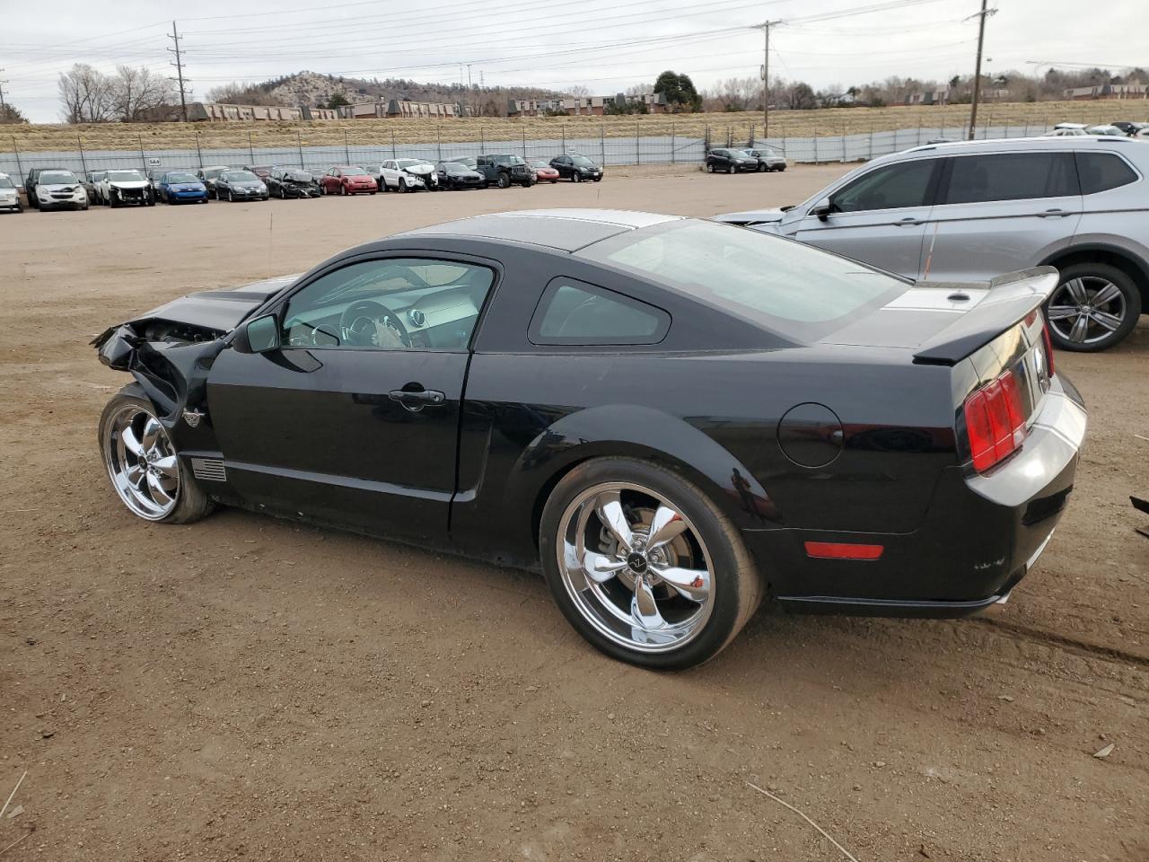 2009 Ford Mustang Gt Black vin: 1ZVHT82H695125562