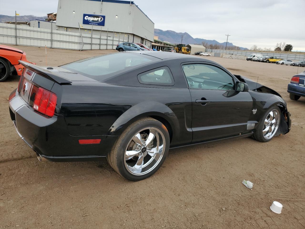 2009 Ford Mustang Gt Black vin: 1ZVHT82H695125562