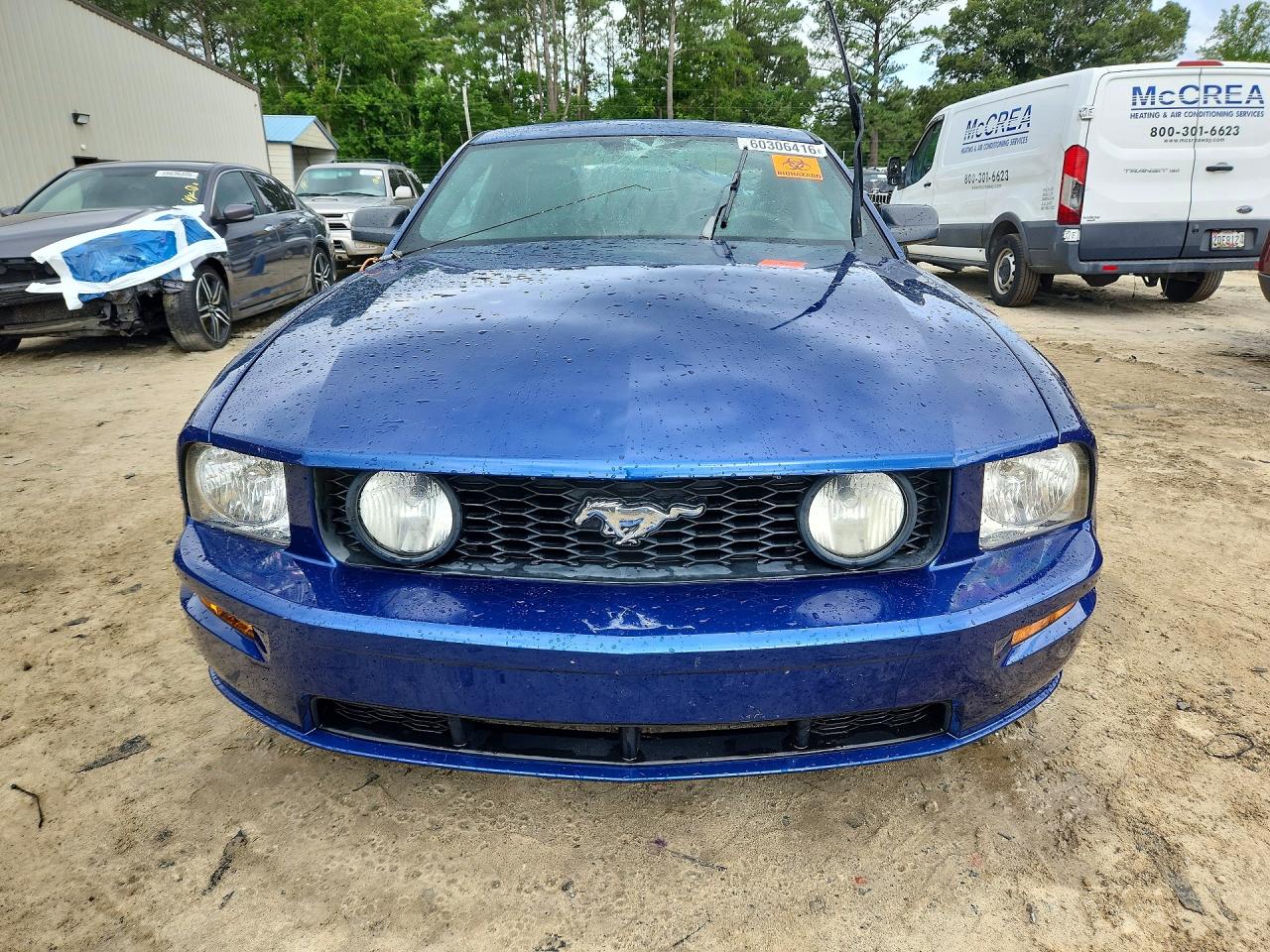 2006 Ford Mustang Gt Blue vin: 1ZVHT82H765165287