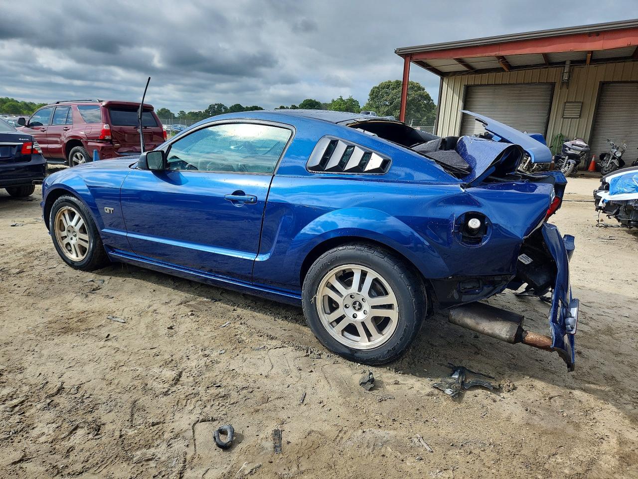 2006 Ford Mustang Gt Blue vin: 1ZVHT82H765165287