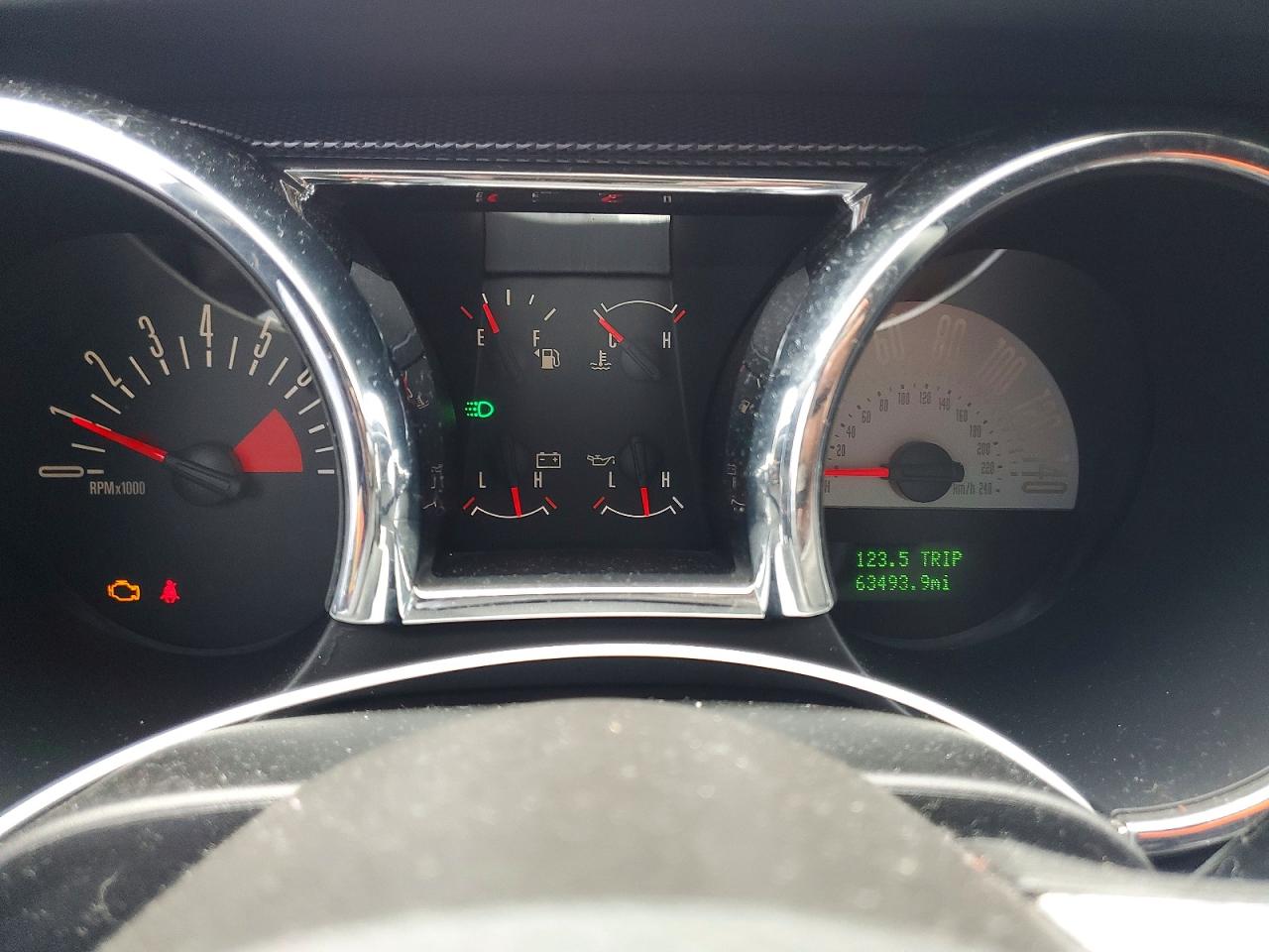 2006 Ford Mustang Gt Red vin: 1ZVHT82H765198595