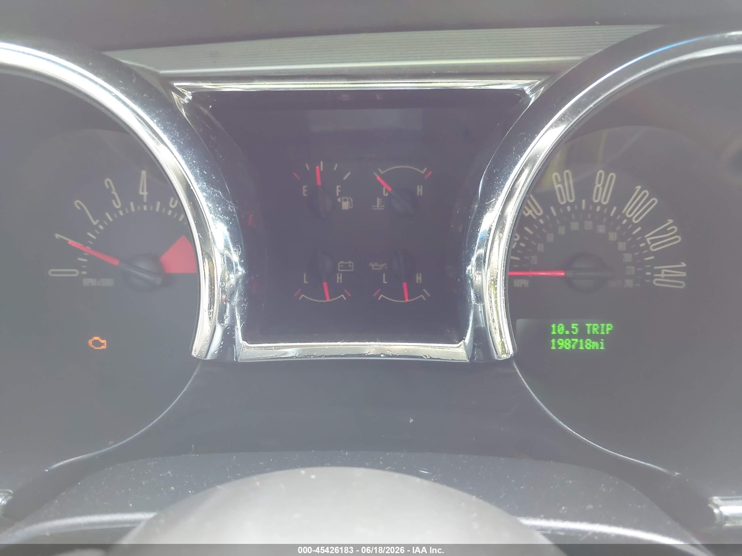 2006 Ford Mustang Gt Red vin: 1ZVHT82H765208767