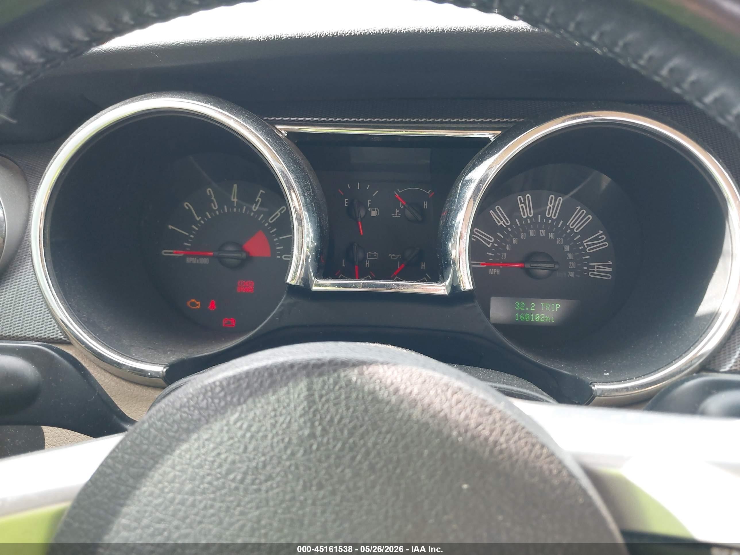 2007 Ford Mustang Gt Deluxe/gt Premium Blue vin: 1ZVHT82H775223240