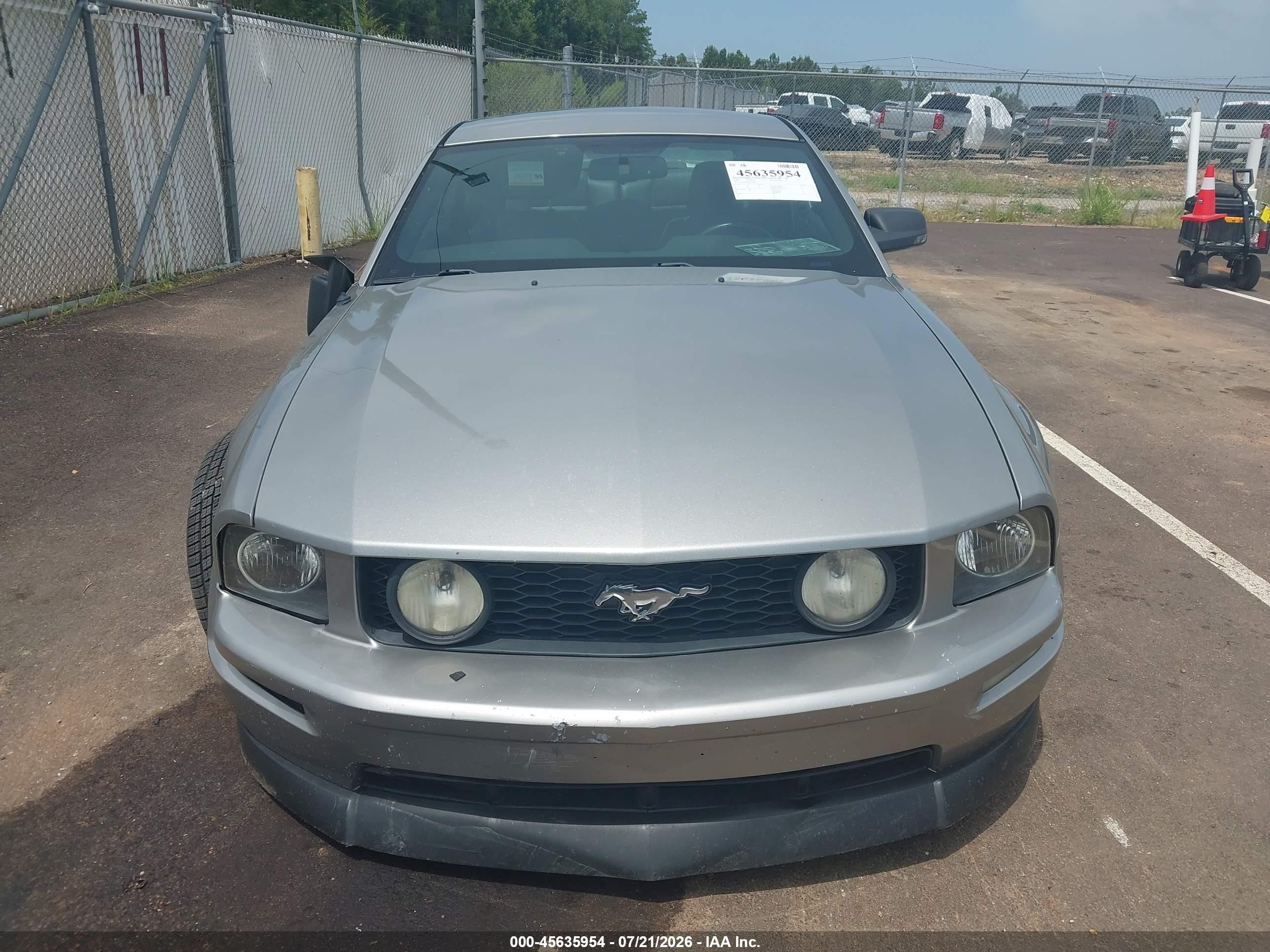 2008 Ford Mustang Gt Deluxe/gt Premium Gray vin: 1ZVHT82H785186045