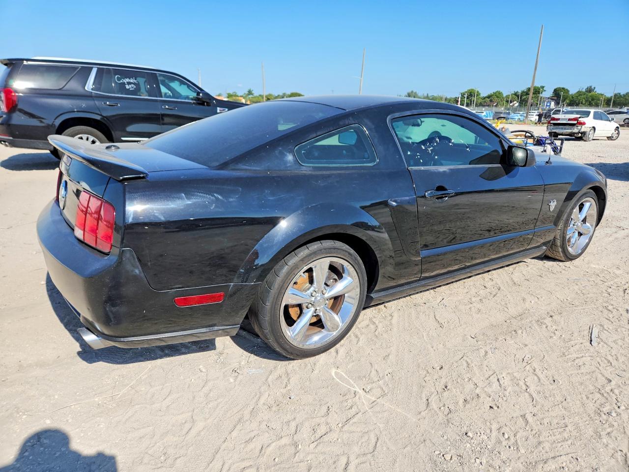 2009 Ford Mustang Gt Black vin: 1ZVHT82H795102520