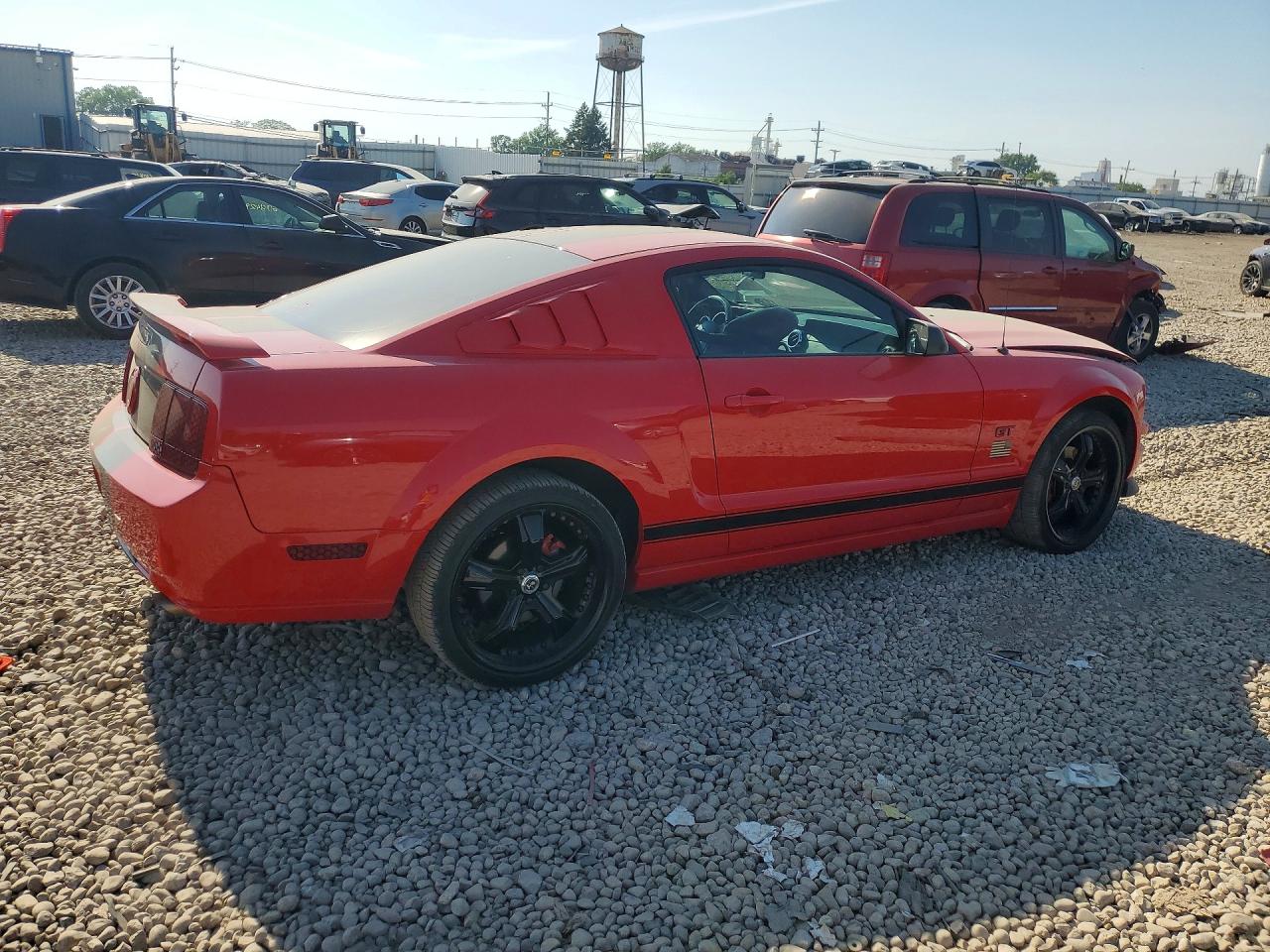 2006 Ford Mustang Gt Red vin: 1ZVHT82H865262000