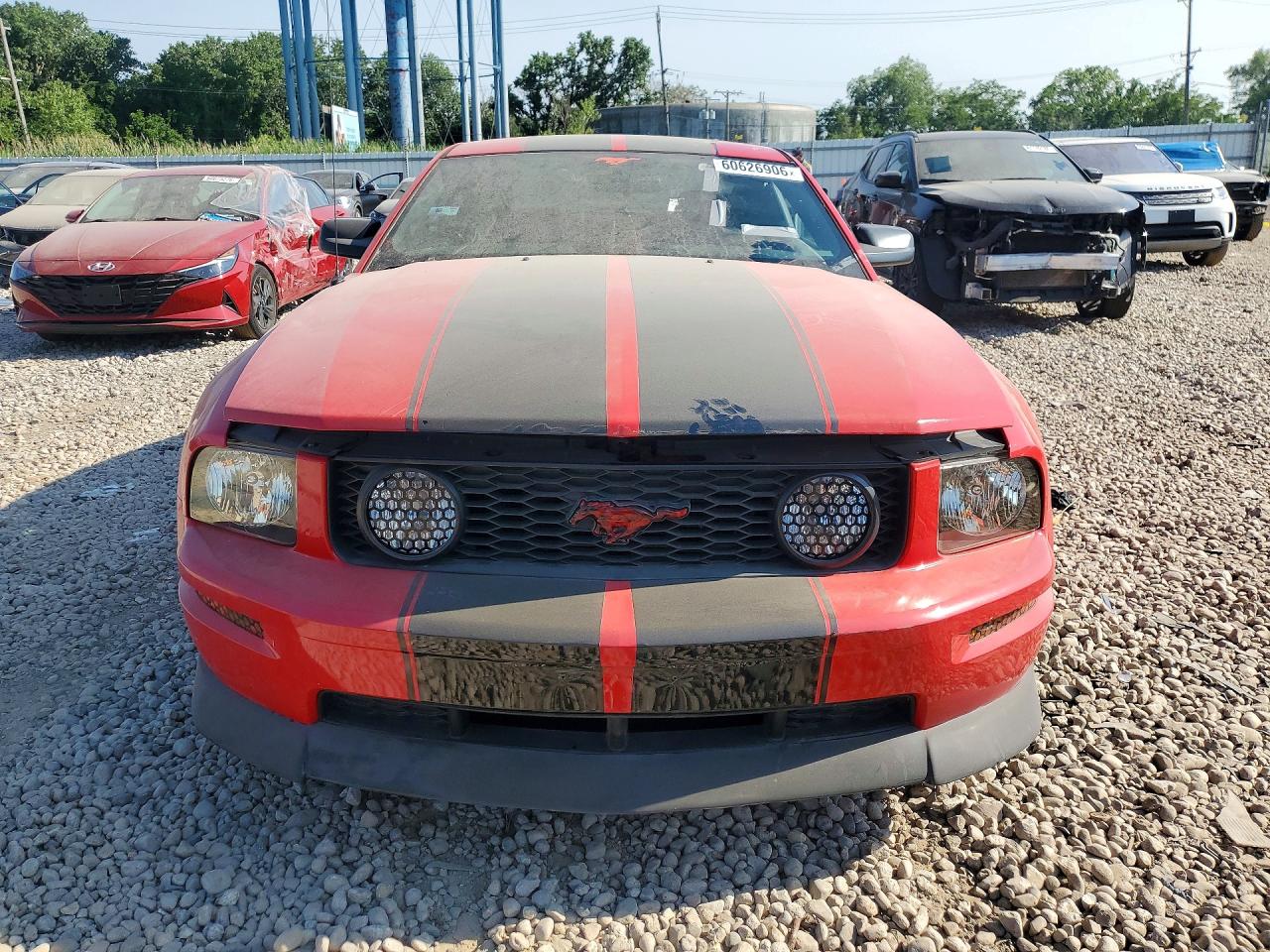 2006 Ford Mustang Gt Red vin: 1ZVHT82H865262000
