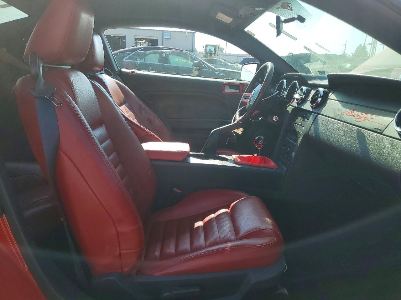 2006 Ford Mustang Gt Red vin: 1ZVHT82H865262000