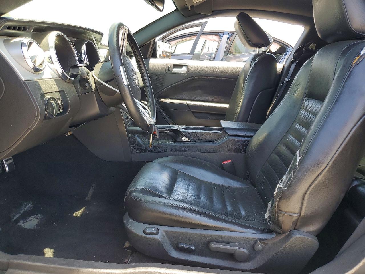 2007 Ford Mustang Gt Black vin: 1ZVHT82H875202977