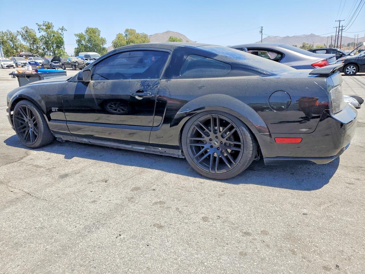 2007 Ford Mustang Gt Black vin: 1ZVHT82H875202977
