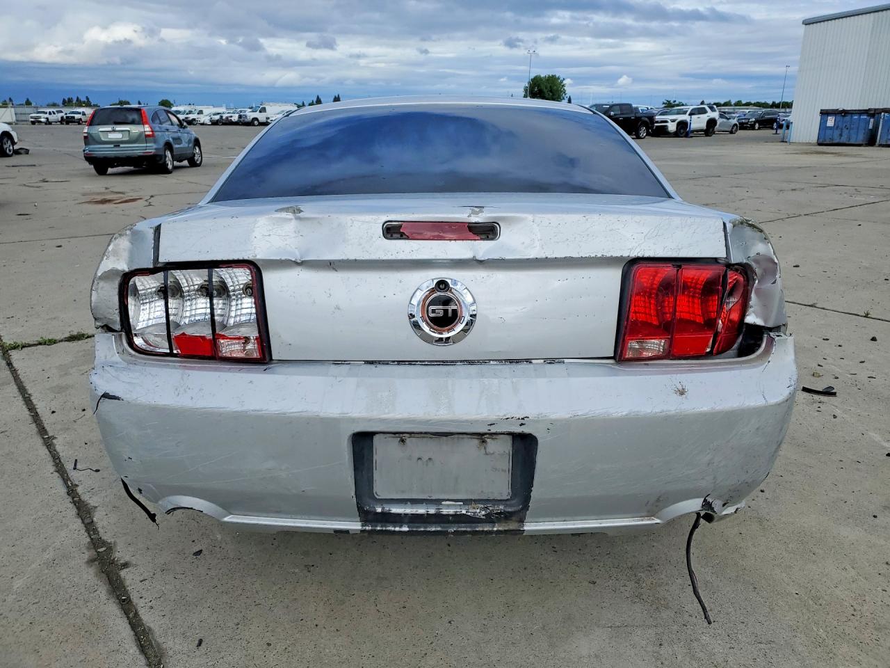 2008 Ford Mustang Gt Silver vin: 1ZVHT82H885118160