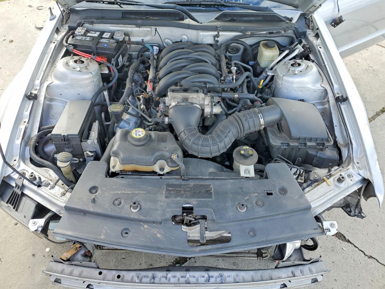 2008 Ford Mustang Gt Silver vin: 1ZVHT82H885118160
