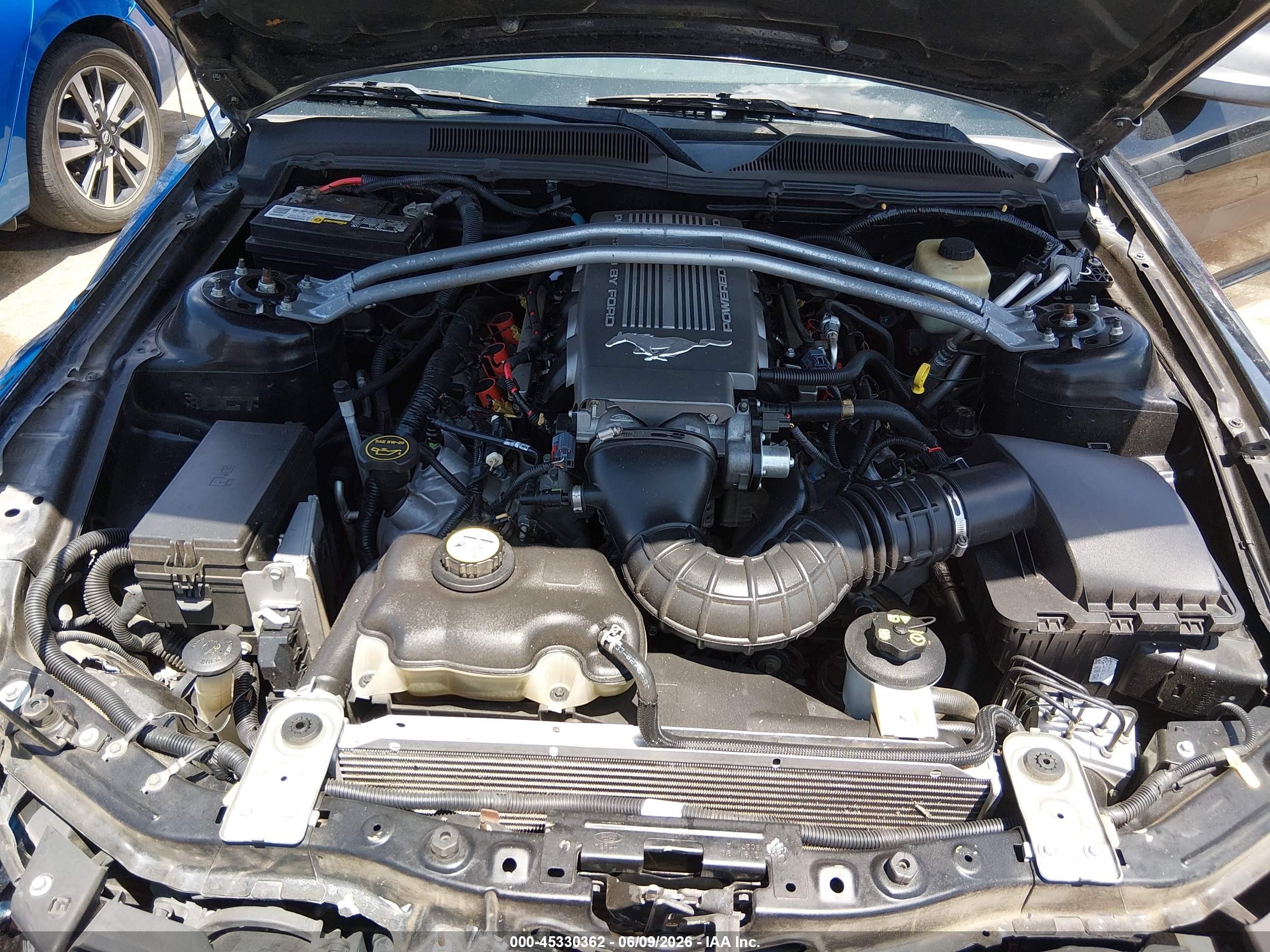 2008 Ford Mustang Gt Premium Black vin: 1ZVHT82H885126131