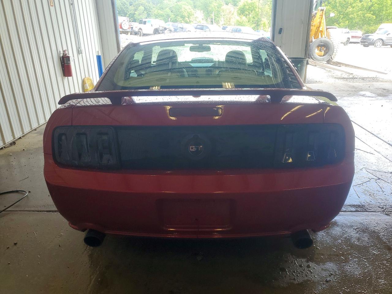 2008 Ford Mustang Gt Red vin: 1ZVHT82H885138926