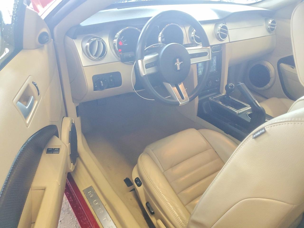 2008 Ford Mustang Gt Red vin: 1ZVHT82H885138926