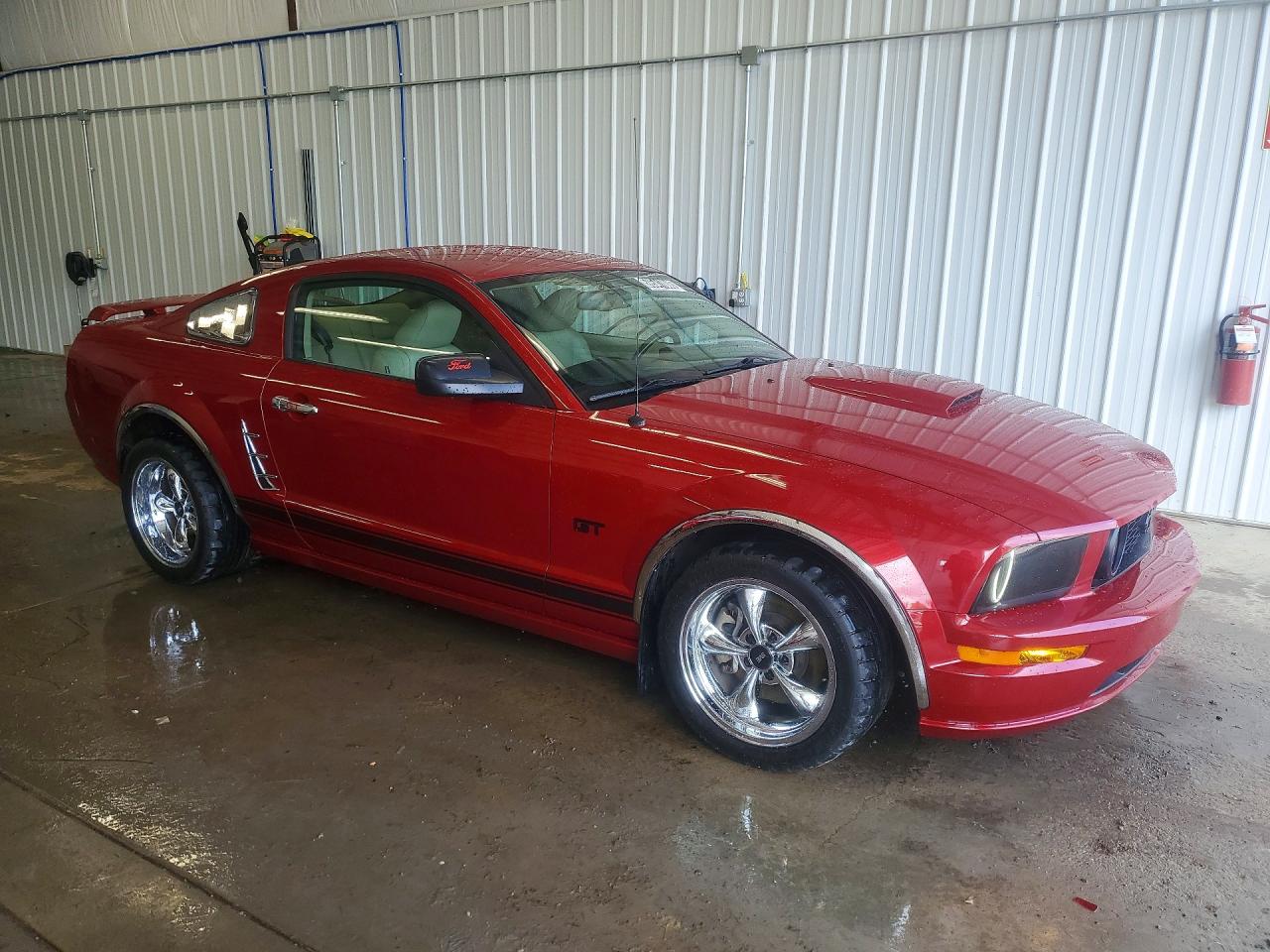 2008 Ford Mustang Gt Red vin: 1ZVHT82H885138926