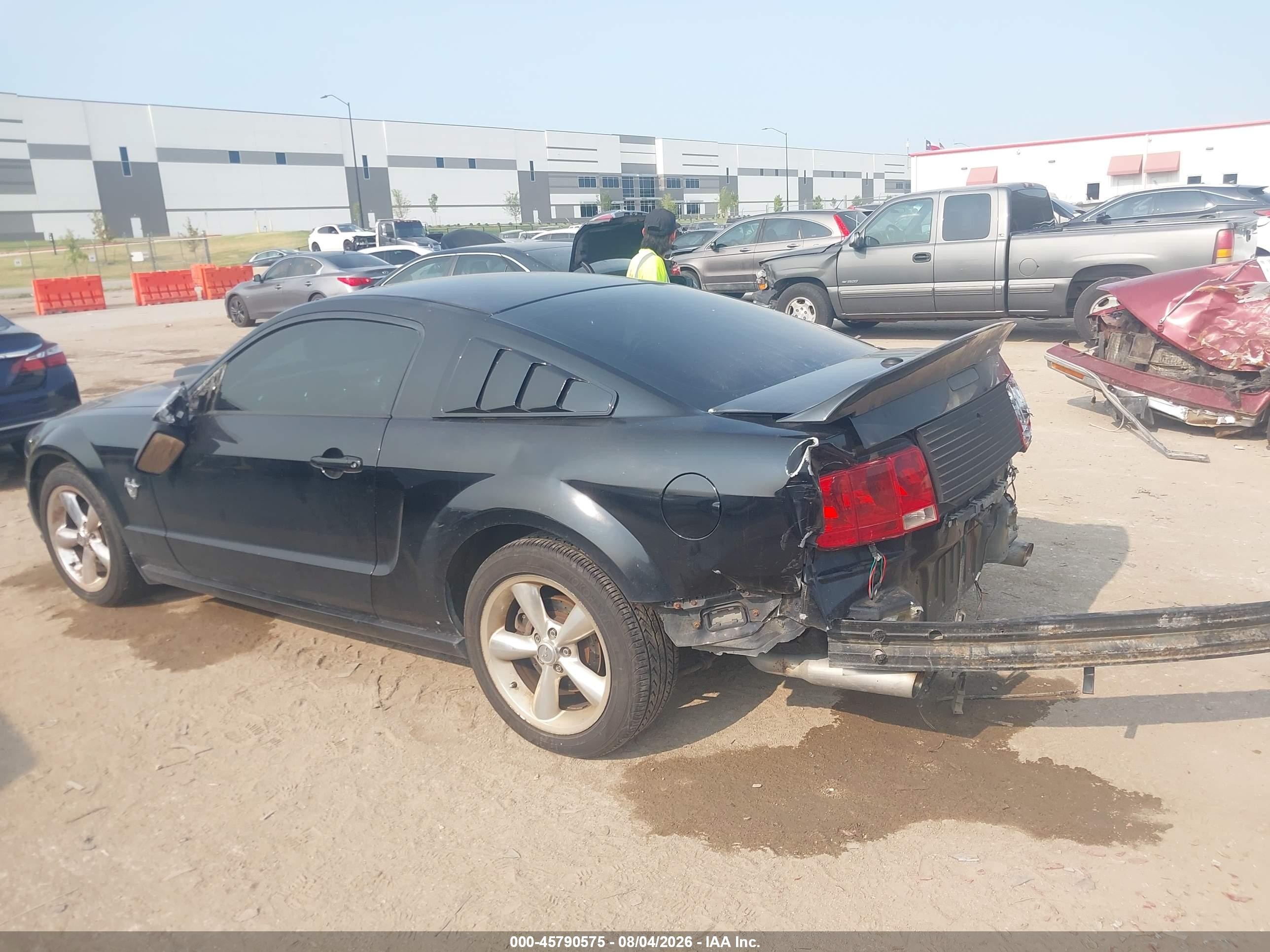 2009 Ford Mustang Gt/gt Premium Black vin: 1ZVHT82H895116863