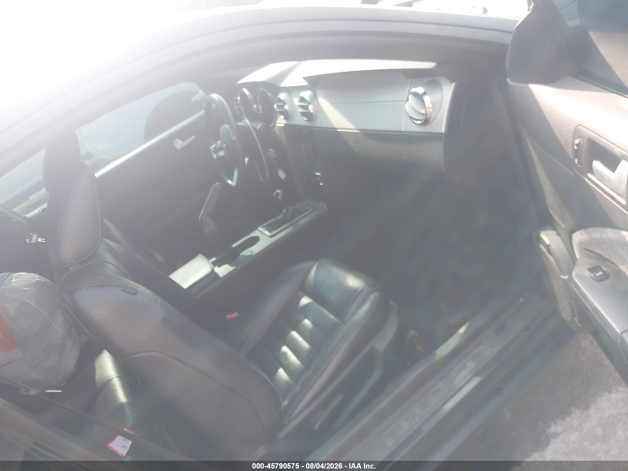 2009 Ford Mustang Gt/gt Premium Black vin: 1ZVHT82H895116863