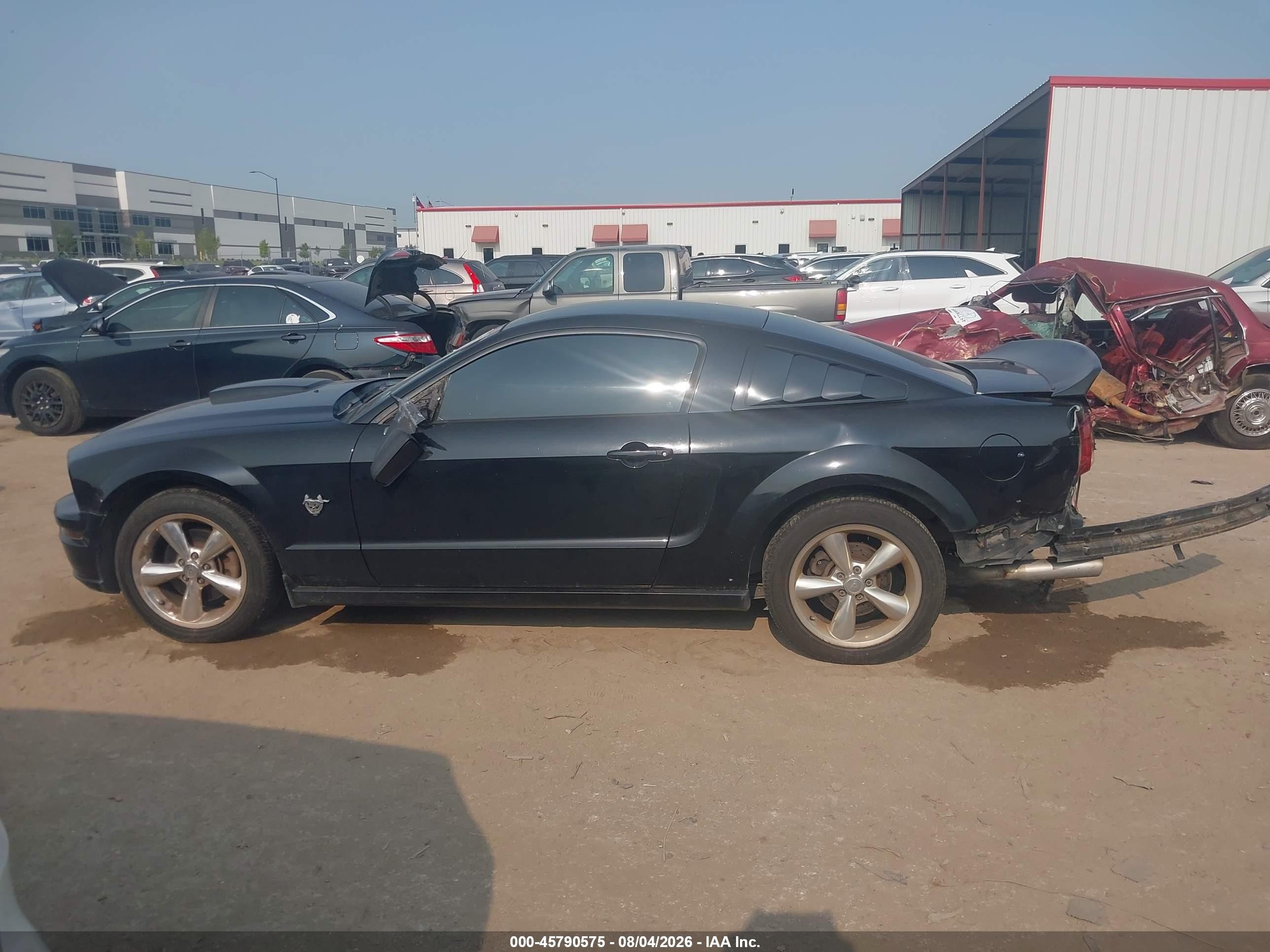 2009 Ford Mustang Gt/gt Premium Black vin: 1ZVHT82H895116863