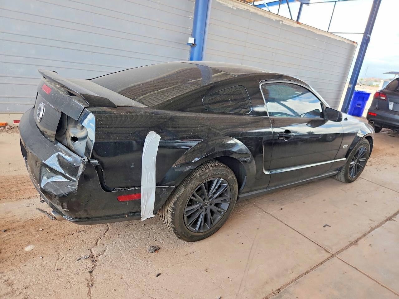 2005 Ford Mustang Gt Black vin: 1ZVHT82H955168478