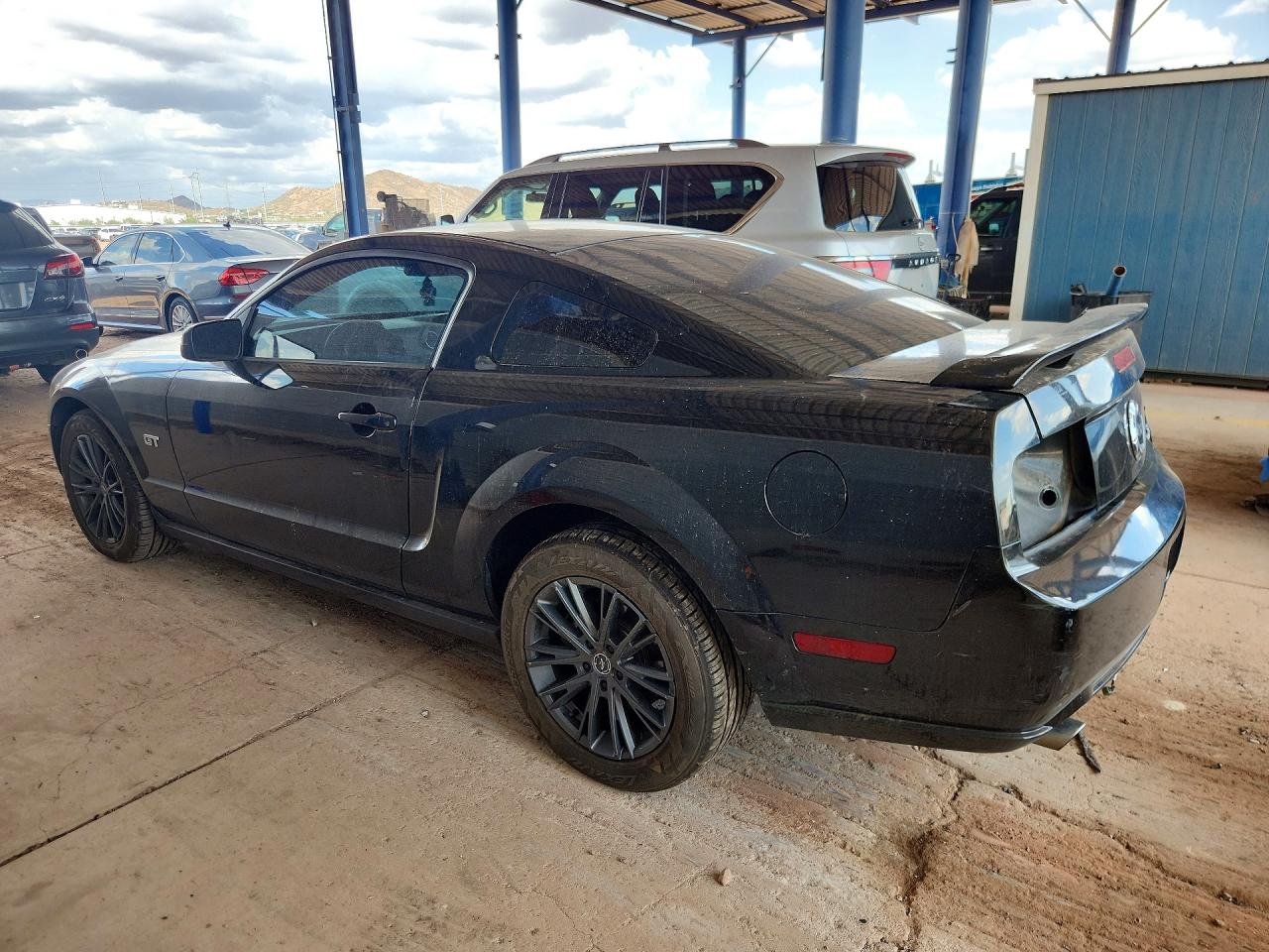 2005 Ford Mustang Gt Black vin: 1ZVHT82H955168478