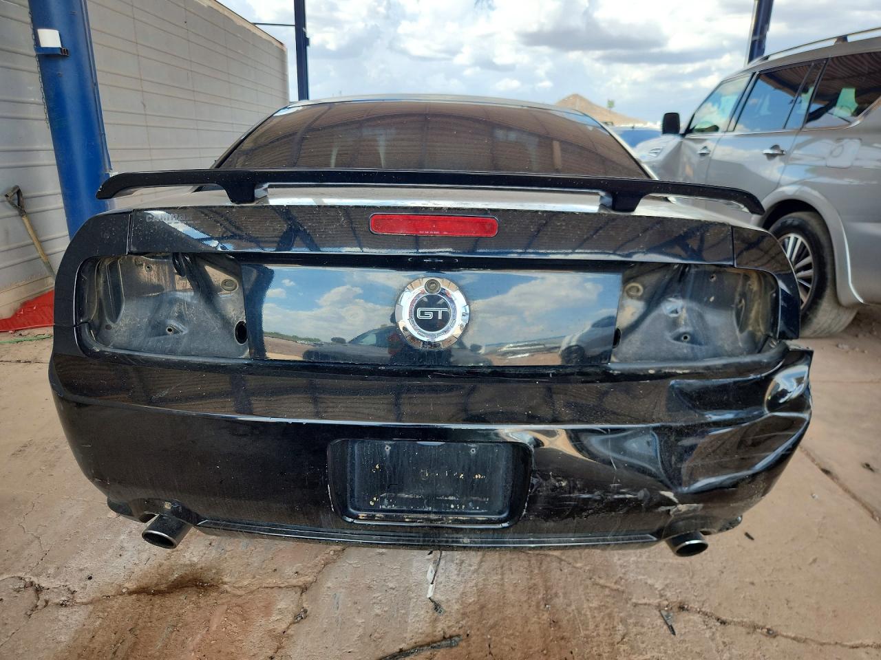 2005 Ford Mustang Gt Black vin: 1ZVHT82H955168478