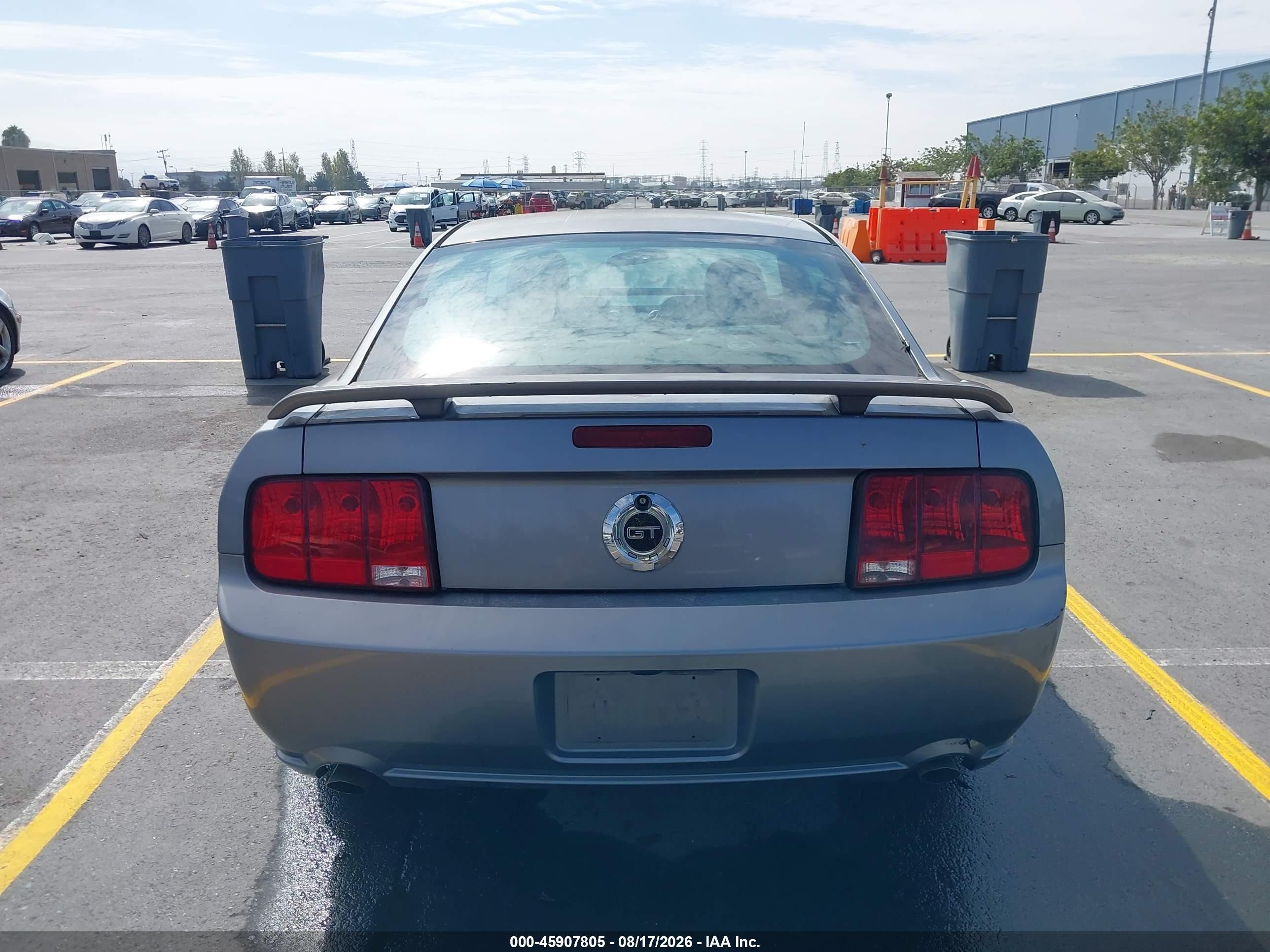 2007 Ford Mustang Gt Deluxe/gt Premium Gray vin: 1ZVHT82H975212613