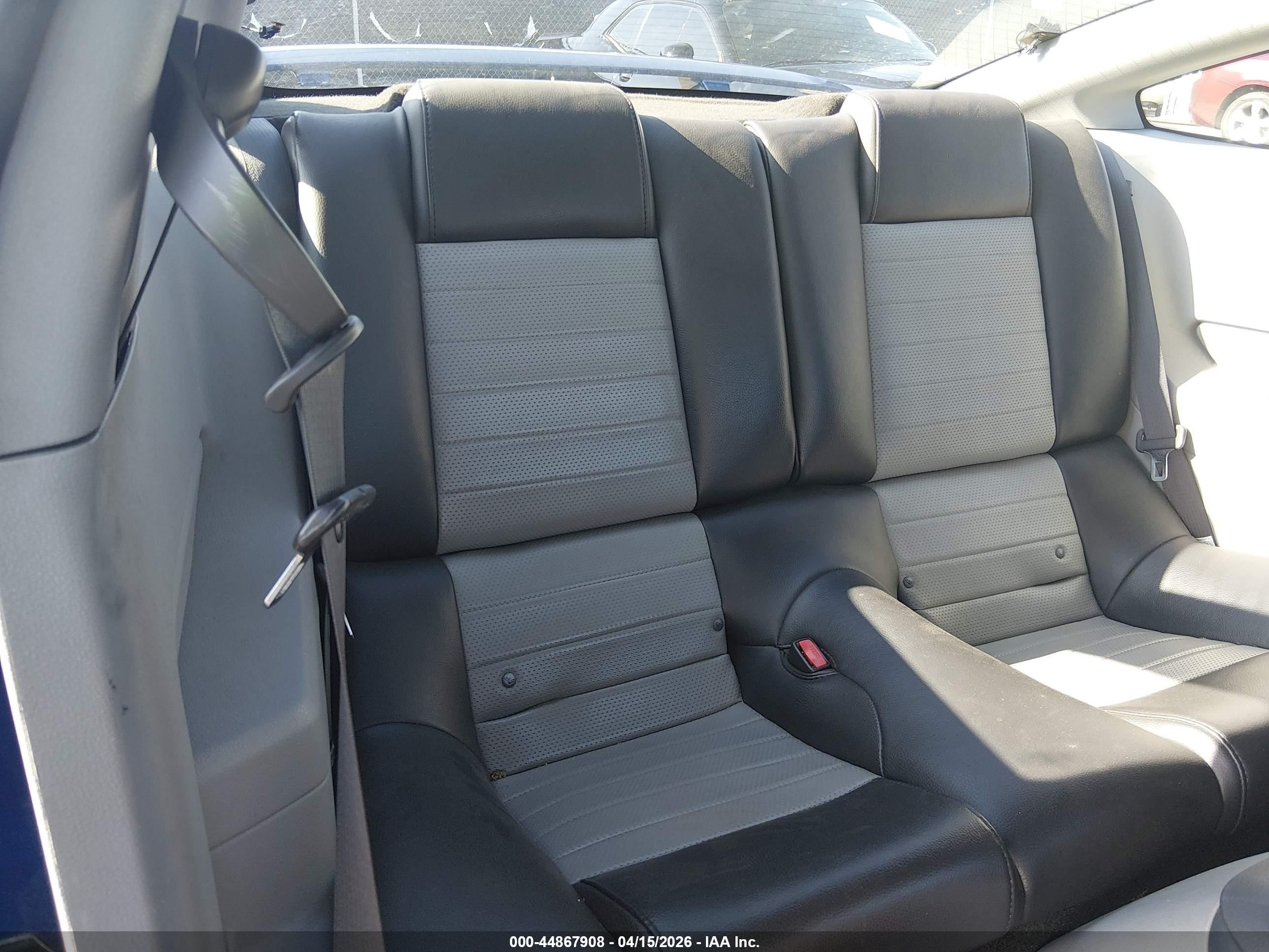 2008 Ford Mustang Gt Deluxe/gt Premium Синий vin: 1ZVHT82H985133377