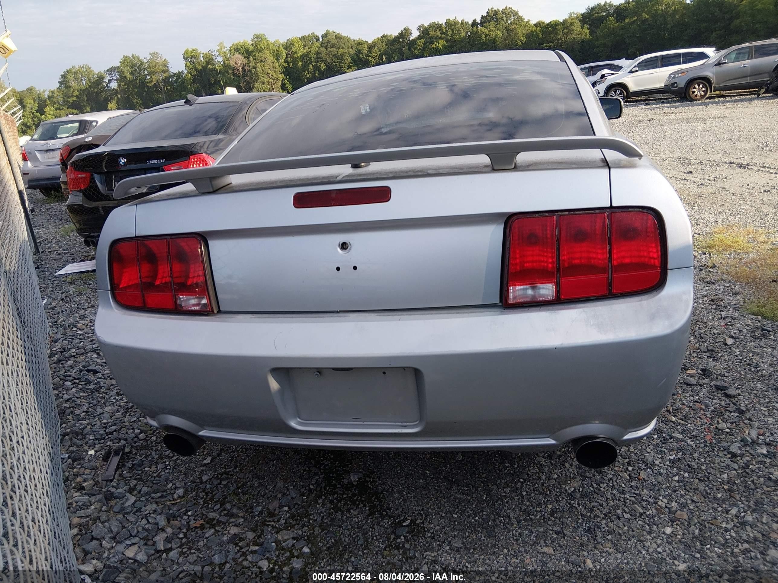 2009 Ford Mustang Gt Premium Silver vin: 1ZVHT82H995116676