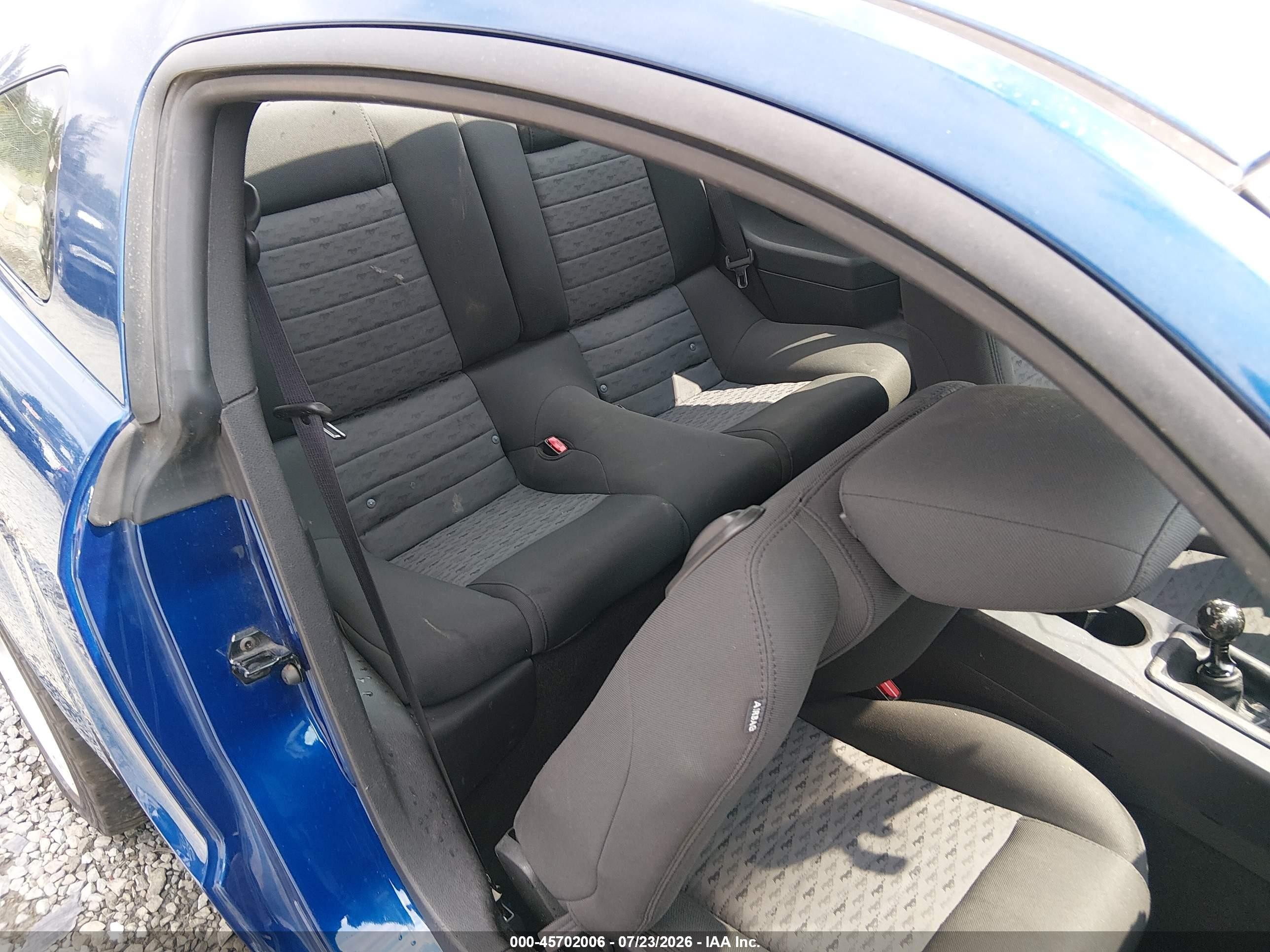 2006 Ford Mustang Gt Blue vin: 1ZVHT82HX65167566