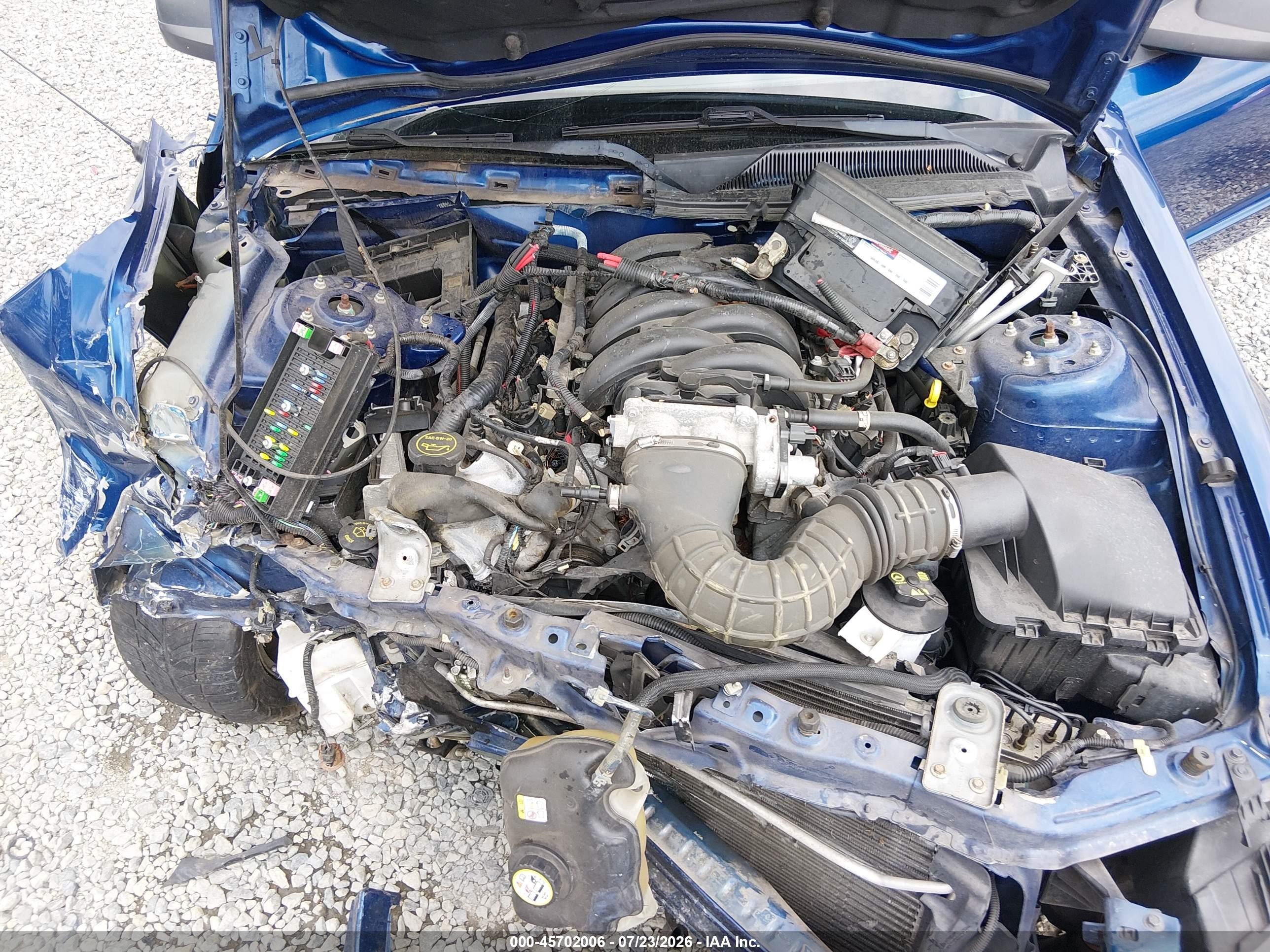 2006 Ford Mustang Gt Blue vin: 1ZVHT82HX65167566