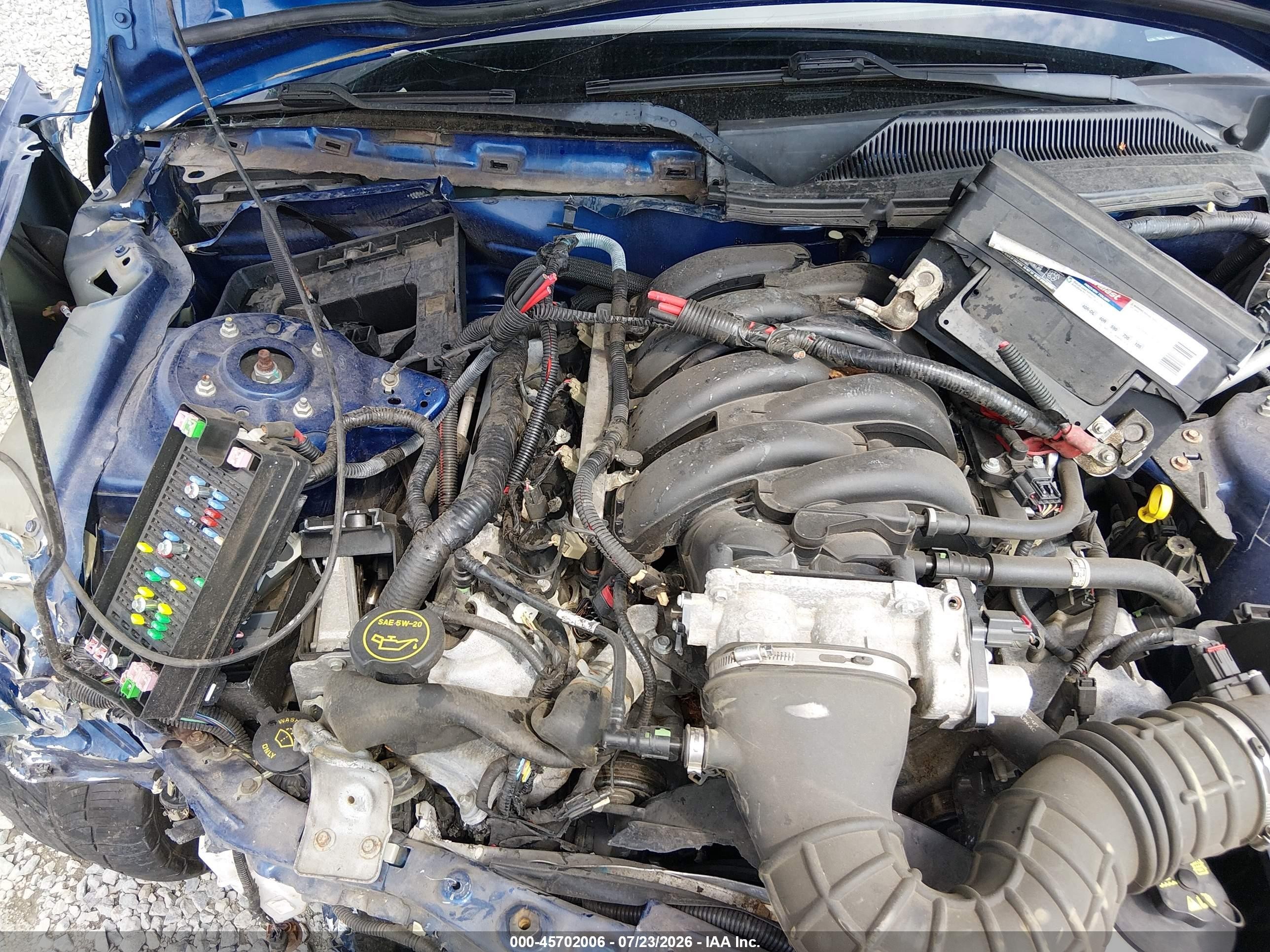 2006 Ford Mustang Gt Blue vin: 1ZVHT82HX65167566
