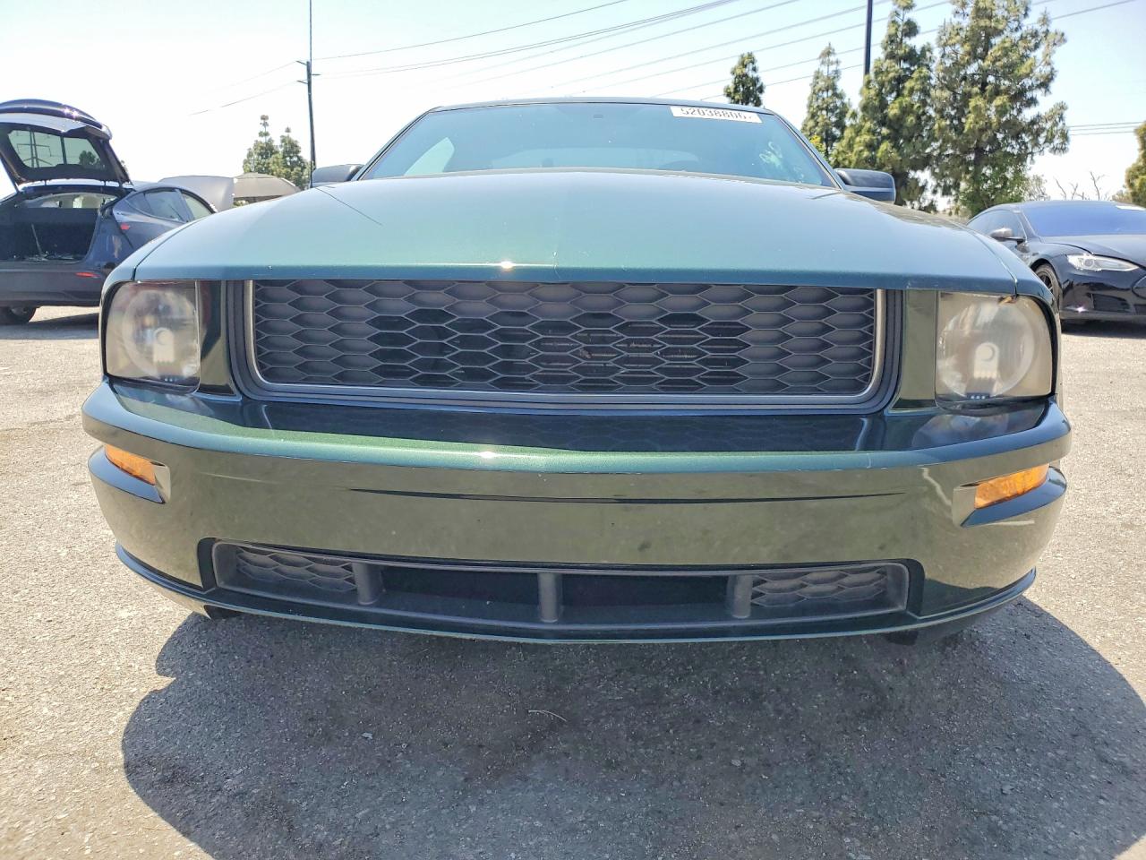 2008 Ford Mustang Gt Green vin: 1ZVHT82HX85206045
