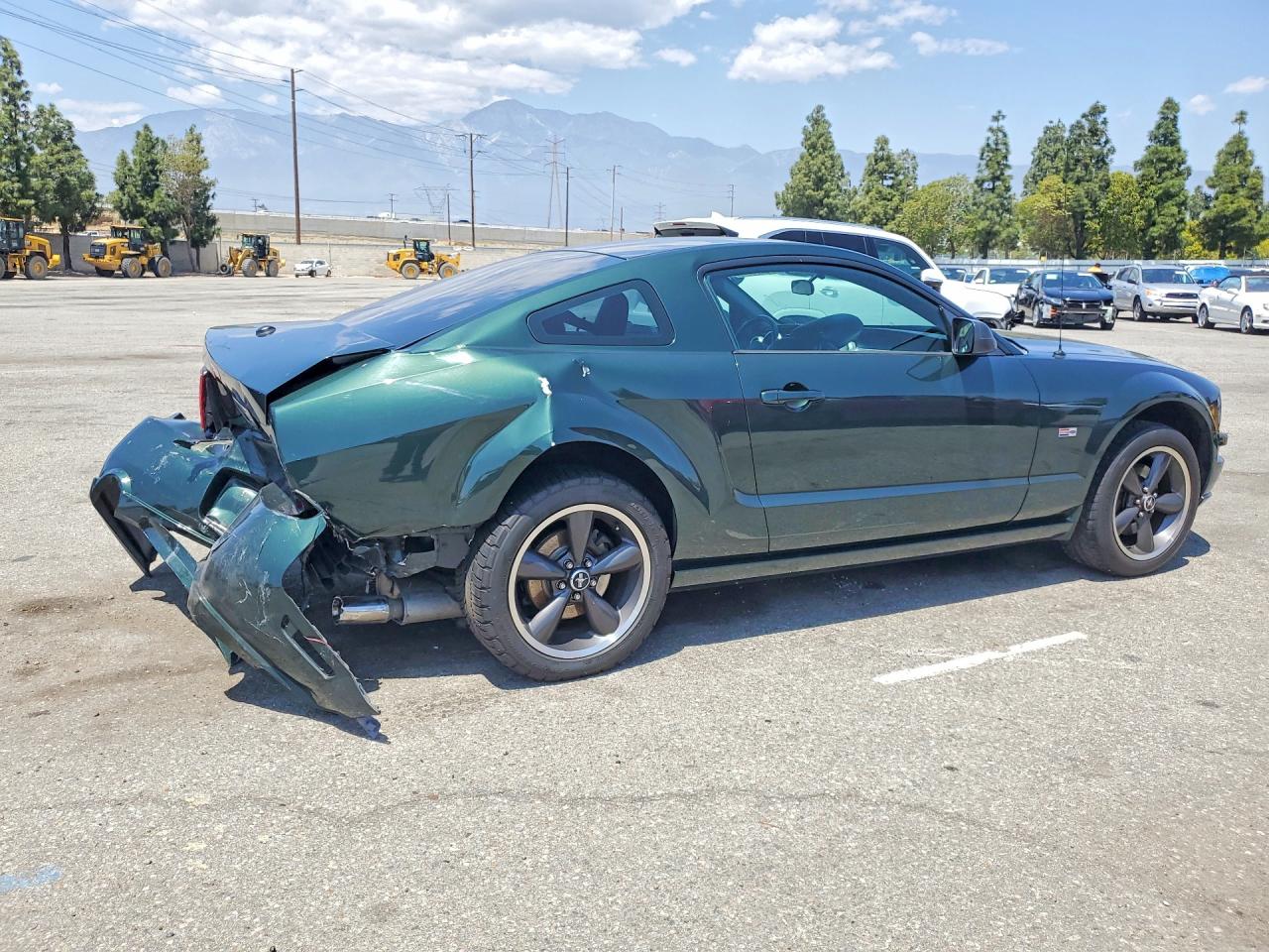 2008 Ford Mustang Gt Green vin: 1ZVHT82HX85206045