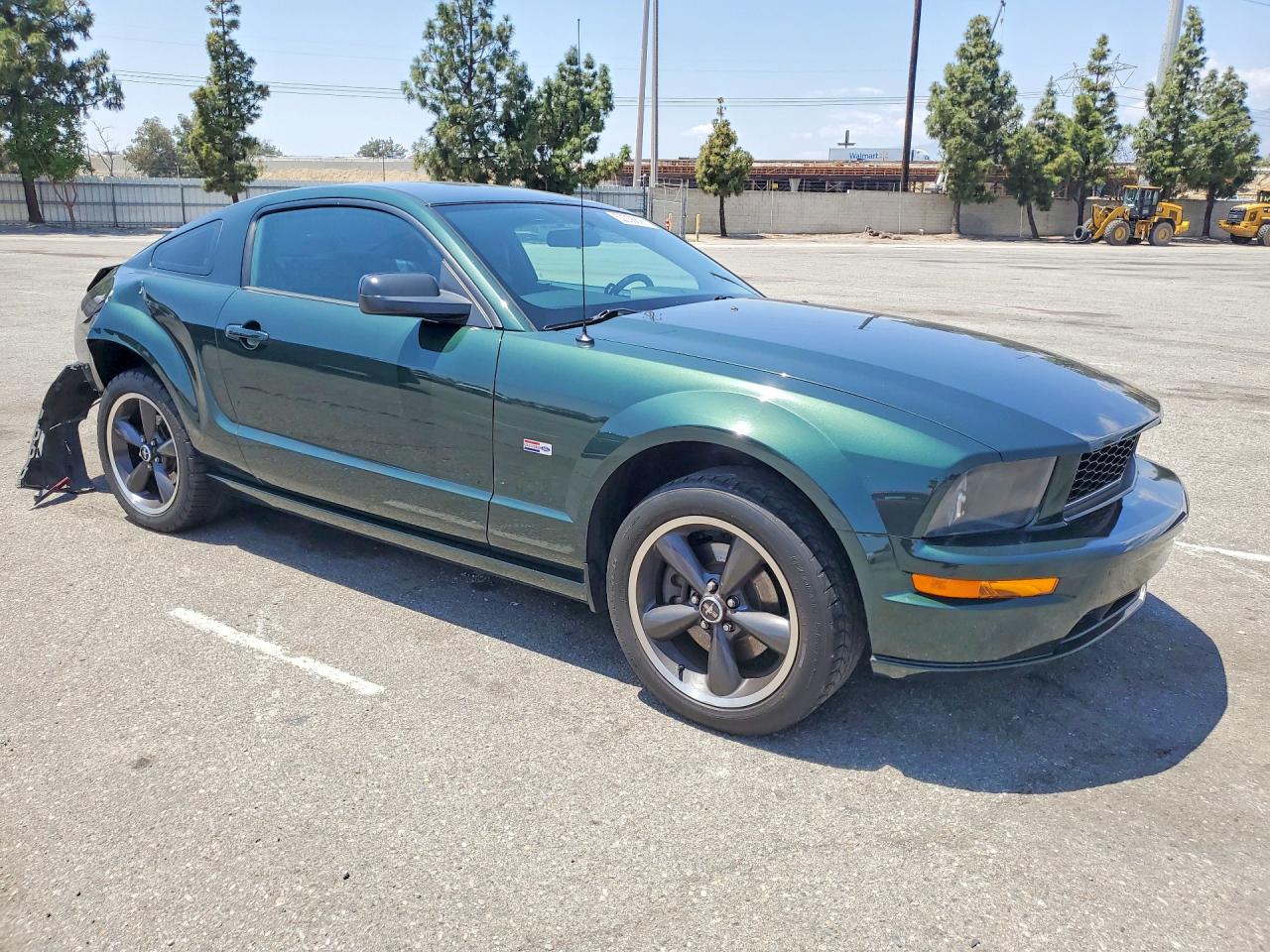 2008 Ford Mustang Gt Green vin: 1ZVHT82HX85206045