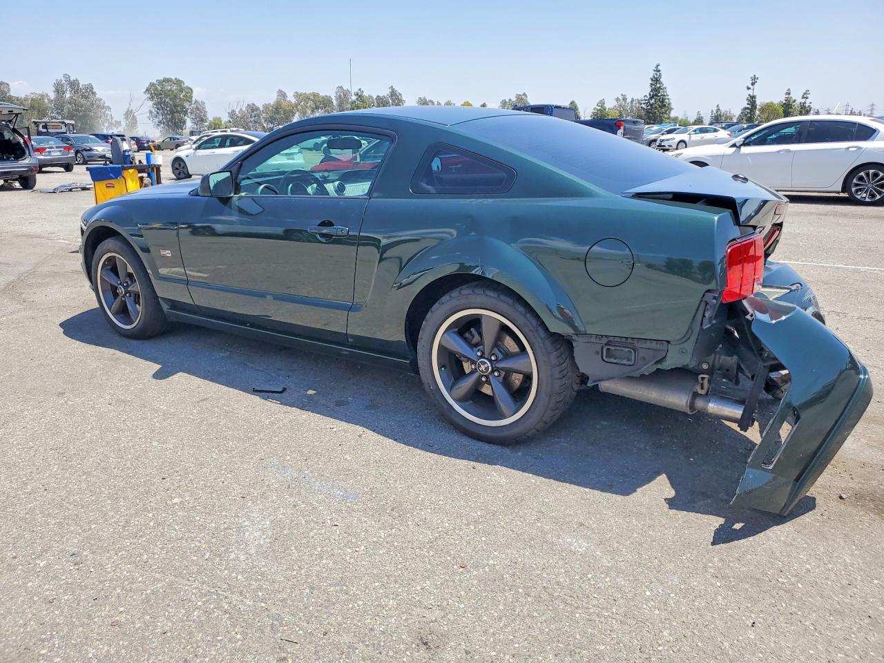 2008 Ford Mustang Gt Green vin: 1ZVHT82HX85206045