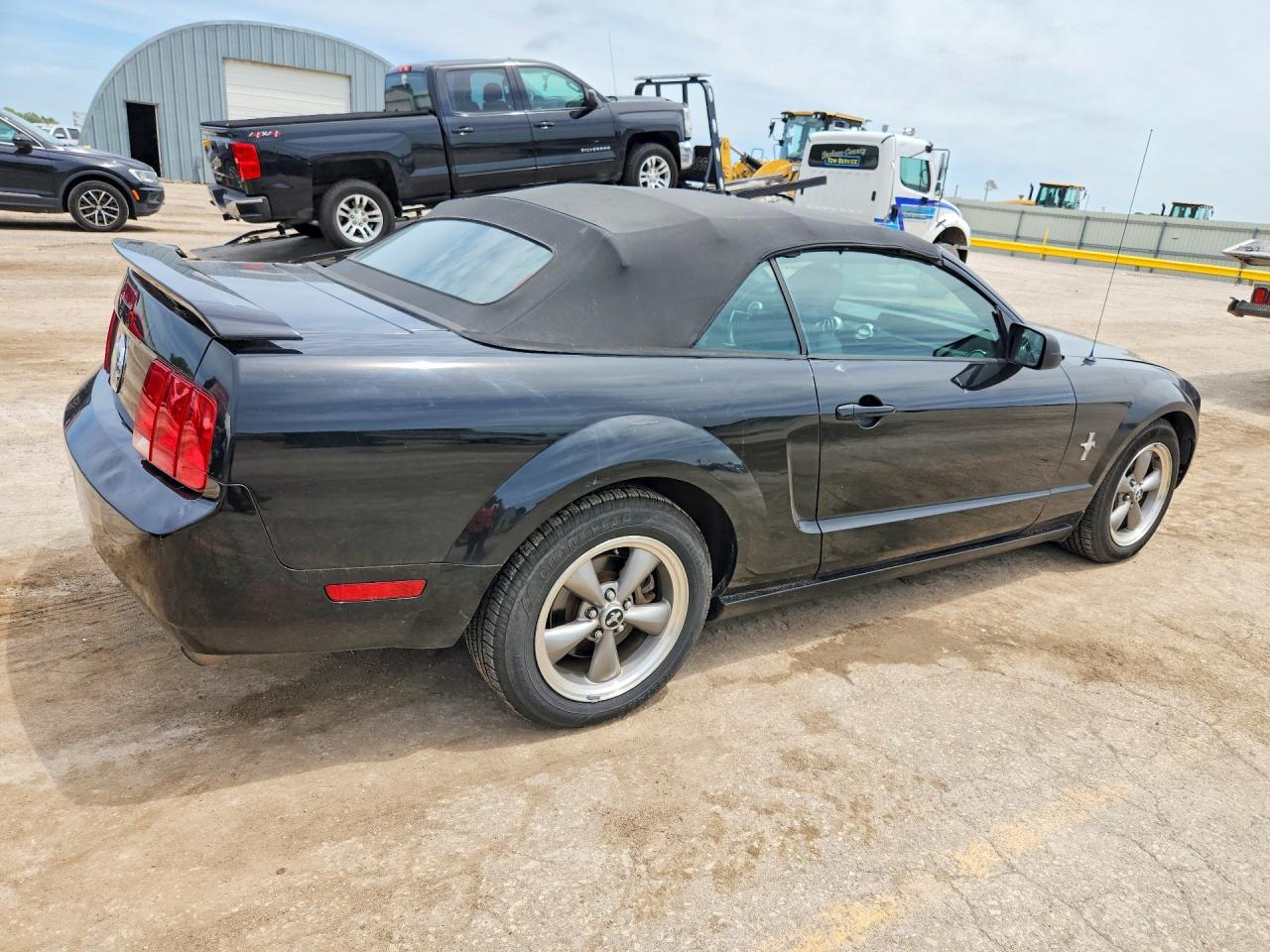 2006 Ford Mustang Black vin: 1ZVHT84N065142534