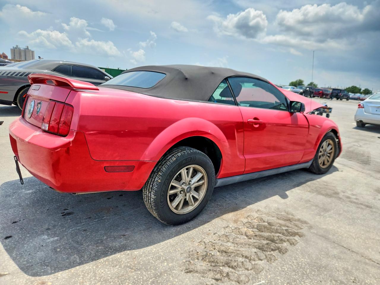 2006 Ford Mustang Красный vin: 1ZVHT84N065186047