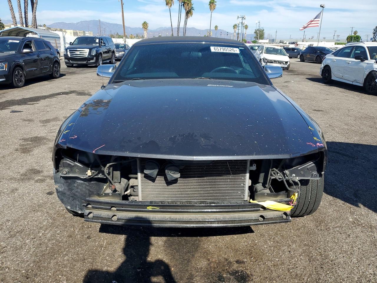 2007 Ford Mustang Charcoal vin: 1ZVHT84N075282844