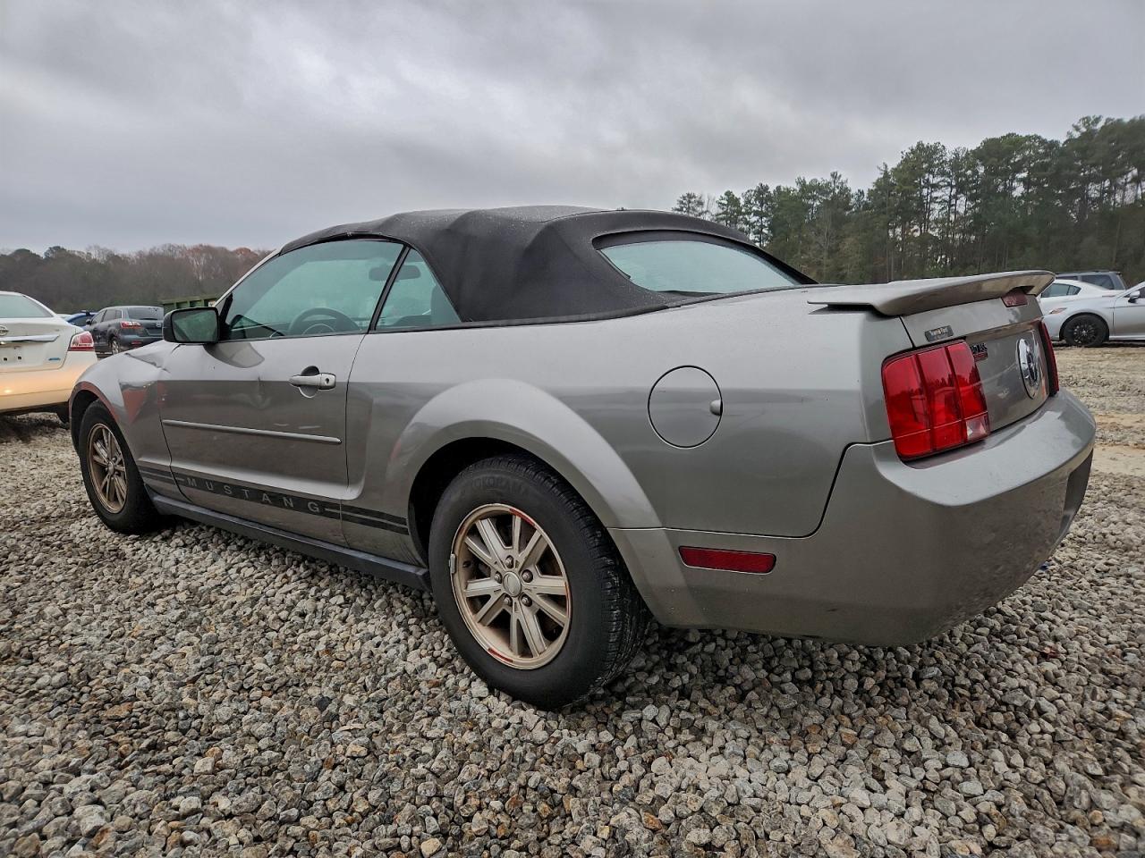 2008 Ford Mustang Gray vin: 1ZVHT84N185178980