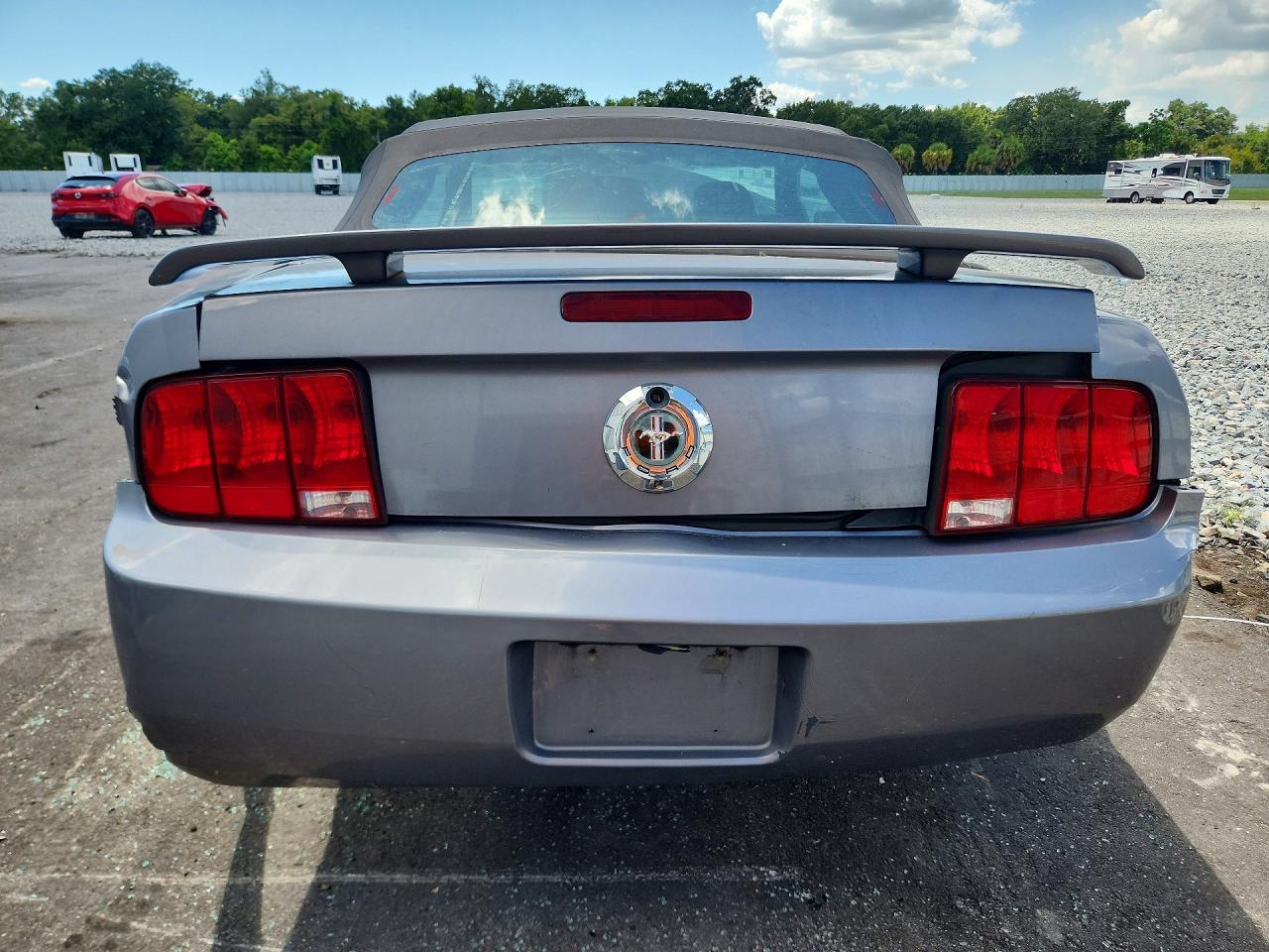 2006 Ford Mustang Gray vin: 1ZVHT84N265259743