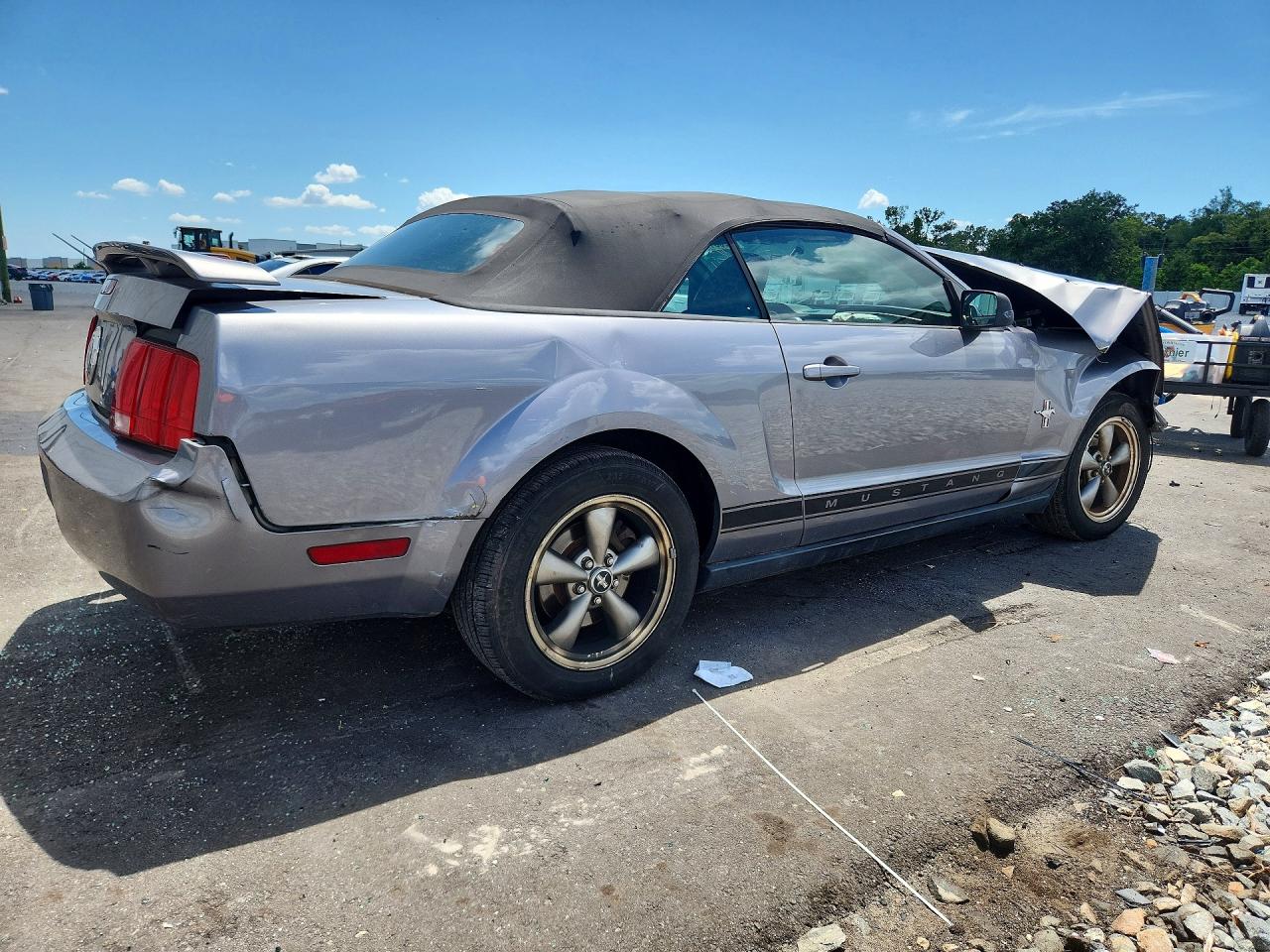 2006 Ford Mustang Gray vin: 1ZVHT84N265259743
