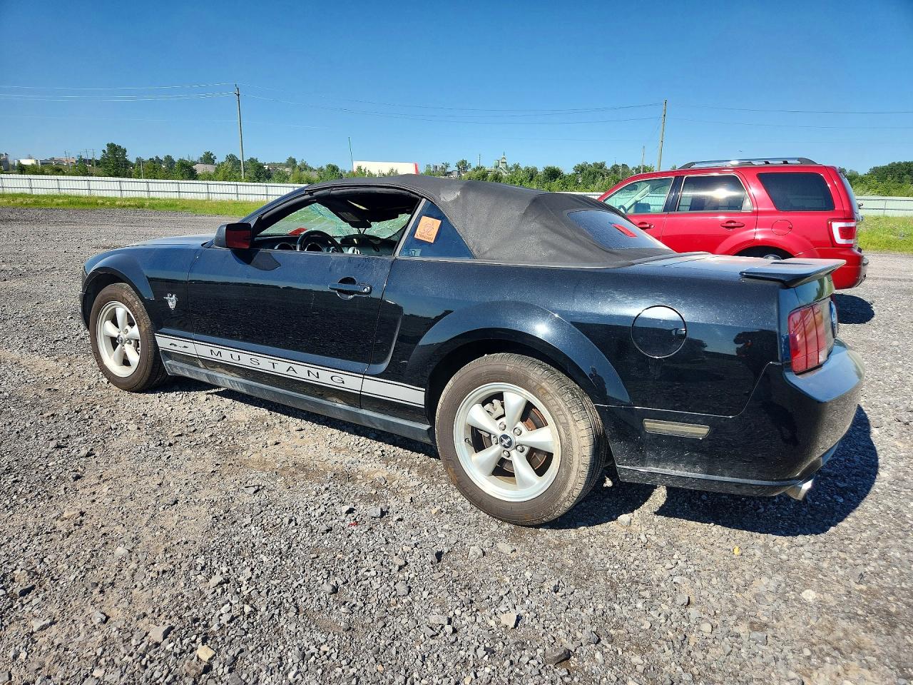 2009 Ford Mustang Черный vin: 1ZVHT84N595107377