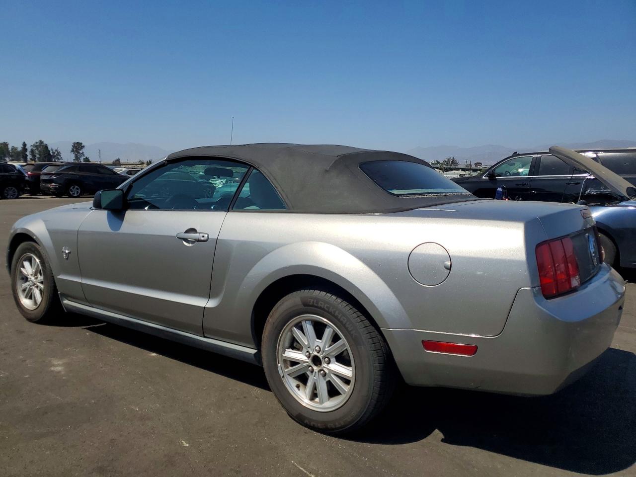 2009 Ford Mustang Silver vin: 1ZVHT84N695112524