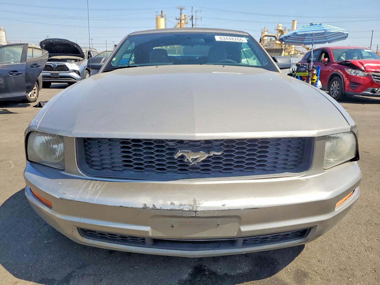 2009 Ford Mustang Silver vin: 1ZVHT84N695112524