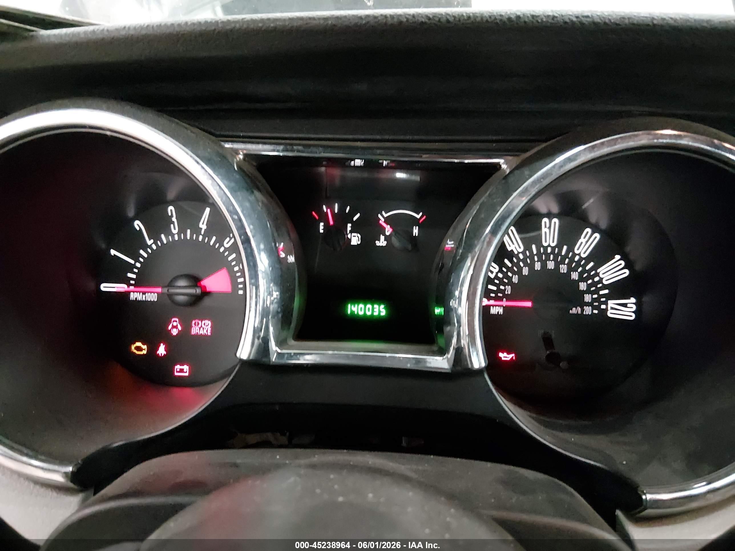 2009 Ford Mustang V6/v6 Premium Black vin: 1ZVHT84N895115778