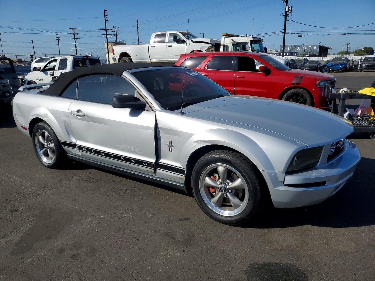 2006 Ford Mustang Silver vin: 1ZVHT84N965154116