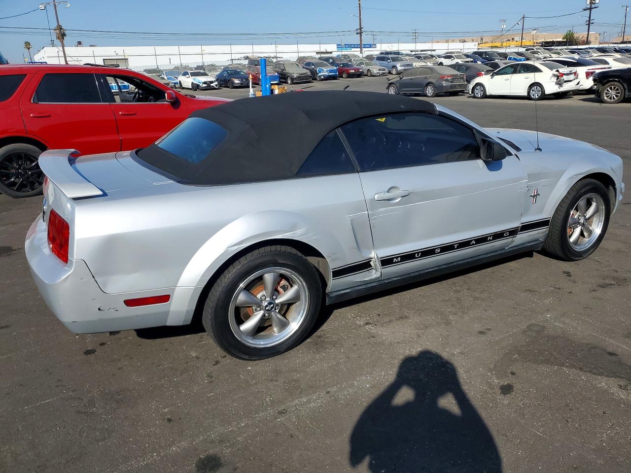 2006 Ford Mustang Silver vin: 1ZVHT84N965154116